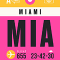 Luggage Tag A - MIA Miami USA