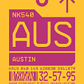 Luggage Tag C - AUS Austin USA